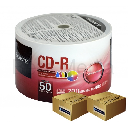 Sony CD R 48x blank discs