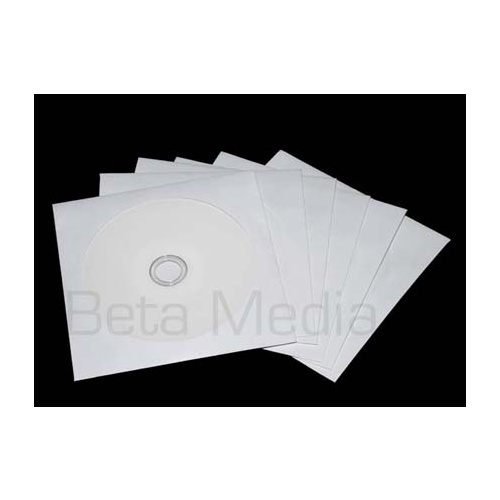 PAPER CD/DVD Sleeves with plastic window